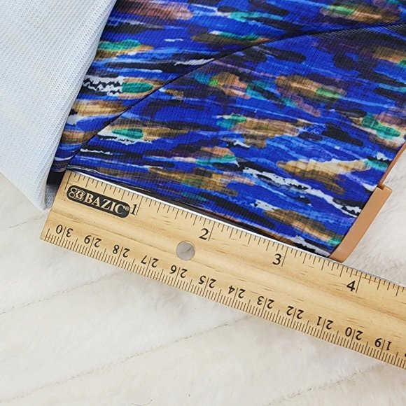 Valley Blue Multi Wedge Heel Fold Over Skirted Ankle Boots - Picture 11 of 11